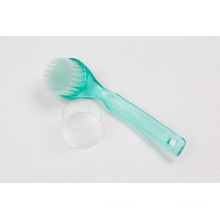 Brosse de nettoyage à poignée en plastique à cheveux en nylon